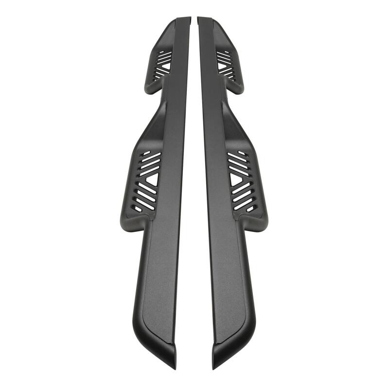Westin 18-22 Jeep Wrangler JL Unlimited Outlaw Nerf Step Bars - Textured Black - View 9 | Dirty Garage
