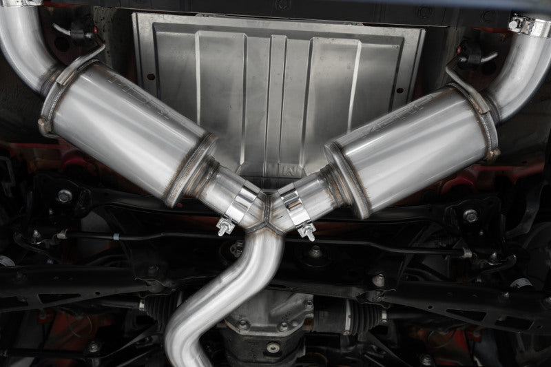 2013-2016 BRZ 3" Dual Split Rear Cat Back Burnt End Tips T304 - View 3 | Dirty Garage