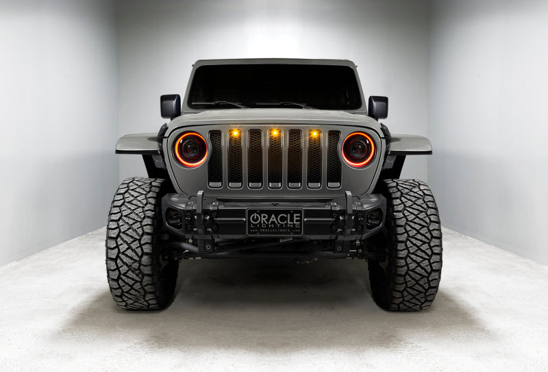 2018-2025 JL Gladiator JT Oculus Bi-LED Projector Headlights w BC1 Controller - View 7 | Dirty Garage