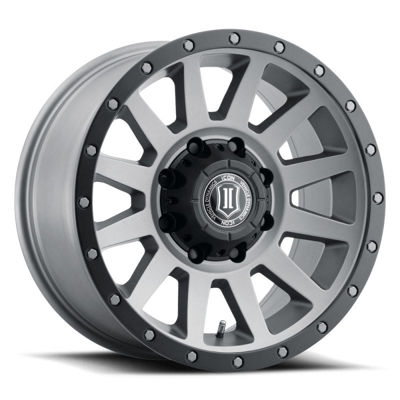 Universal Compression HD 18x9 8x170 6mm Offset 5.25" BS Titanium Wheel | Dirty Garage