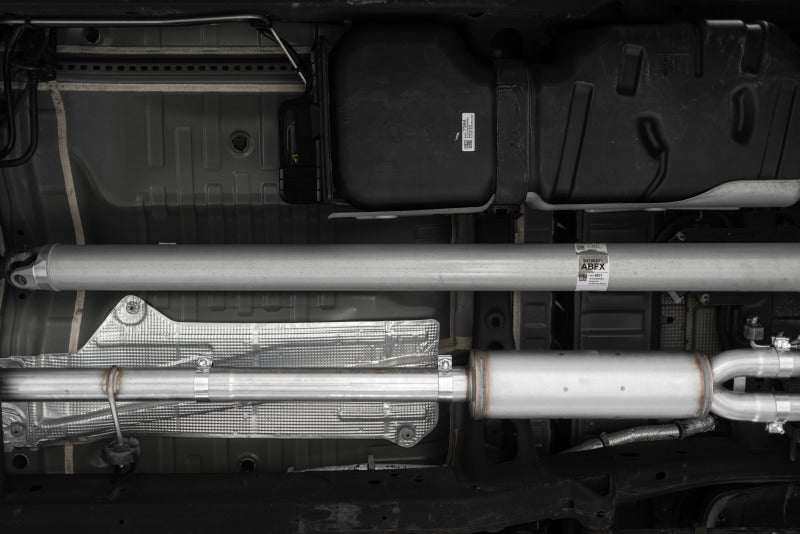 2019 GM 2.5" Cat Back Dual Rear Exit Aluminized - View 5 | Dirty Garage