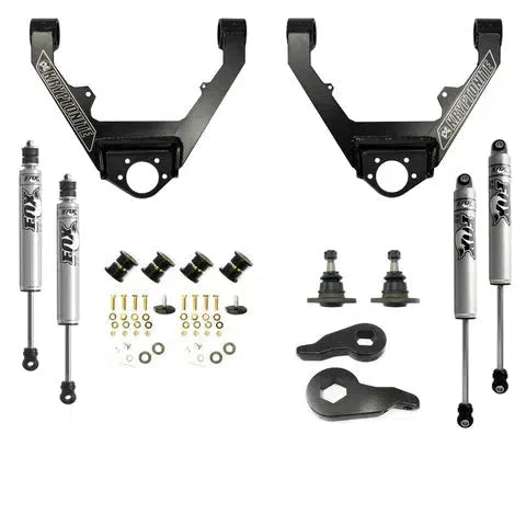 1999-2006 GMC 1500 Stage 3 Leveling Kit w/ Fox Shocks | Dirty Garage