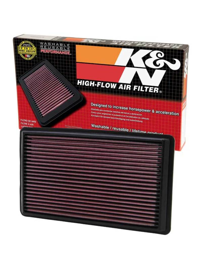 2002-2007 WRX/STi Drop In Air Filter 11in O/S Length/6.563in O/S Width/1.063in Height - View 7 | Dirty Garage