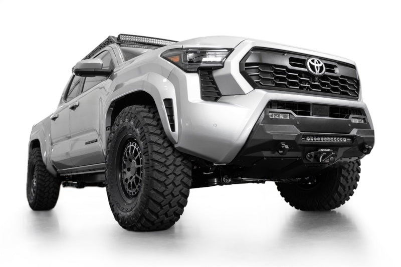 2024-2025 Tacoma Stealth Center Mount Winch Front Bumper - View 2 | Dirty Garage