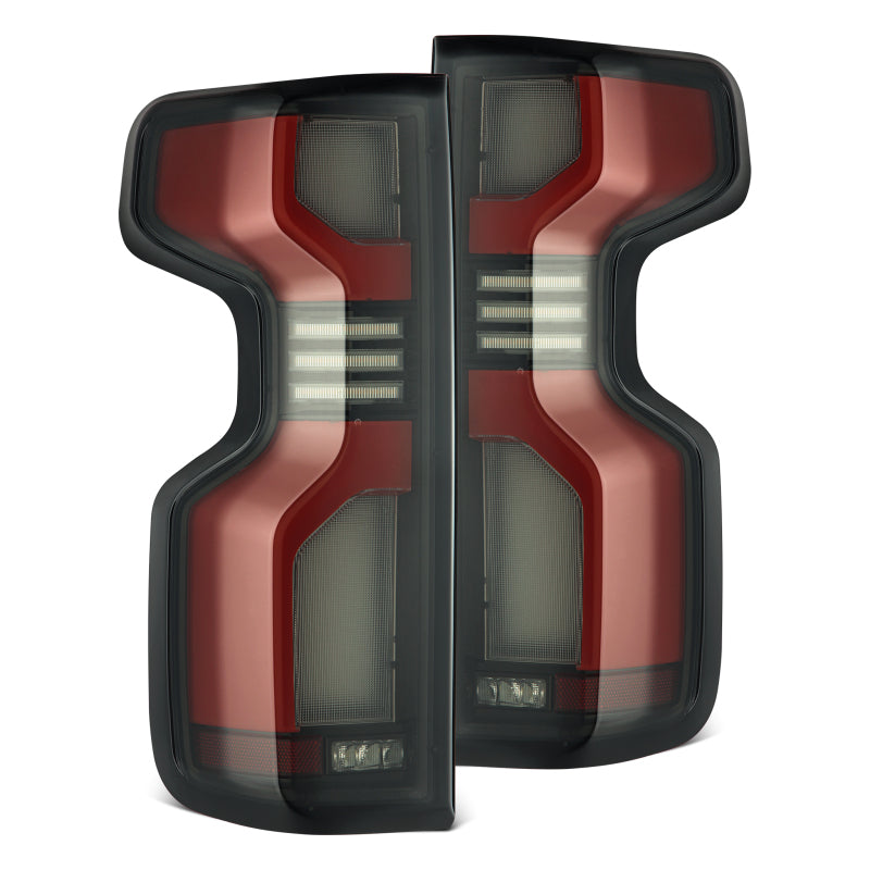2019-2024 GM 1500 2500HD 3500HD Luxx-Series LED Tail Lights Red | Dirty Garage