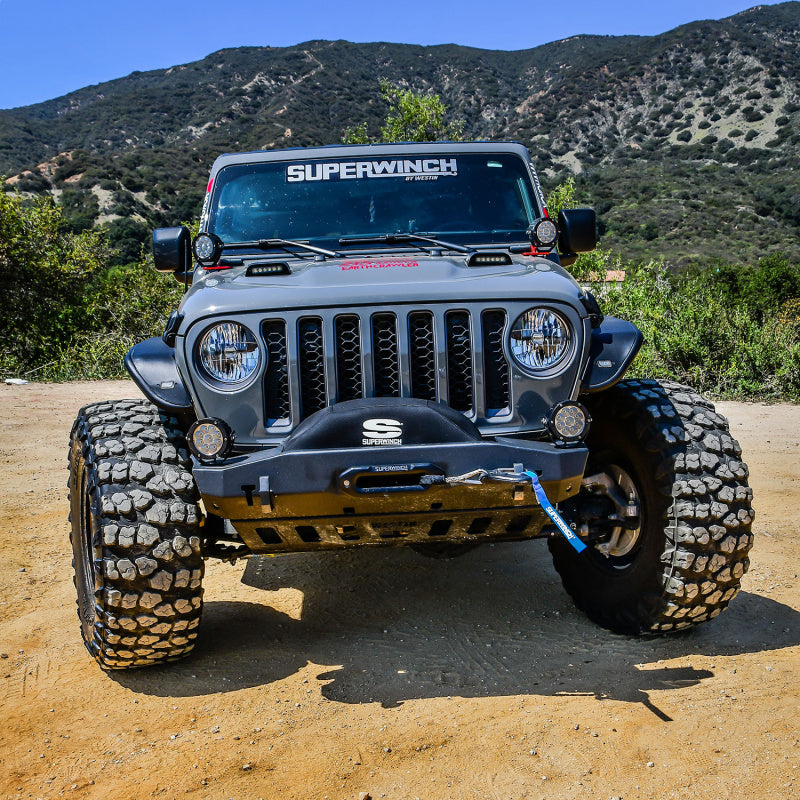 Universal Winch Cover for SX & Talon 9.5 Series Winches - View 3 | Dirty Garage