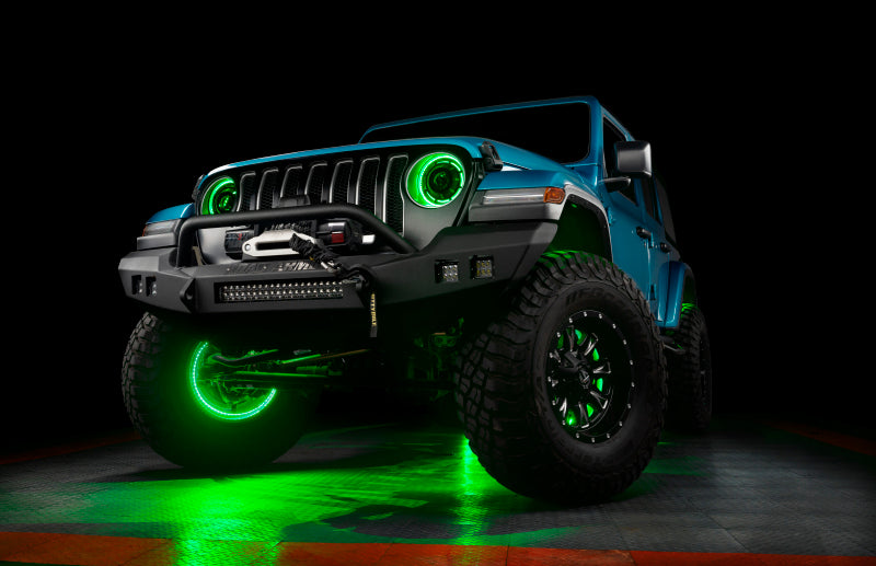 Universal Bluetooth RF Underbody Rock Light Kit 4 PCS ColorSHIFT - View 10 | Dirty Garage