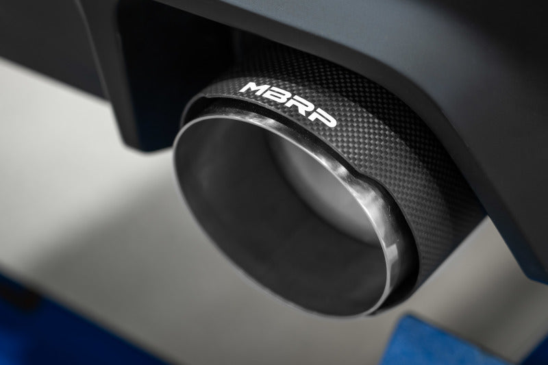 2023 Corolla 1.6L T304 SS 3" Cat Back Dual Split Rear w/ Carbon Fiber Tips - View 3 | Dirty Garage