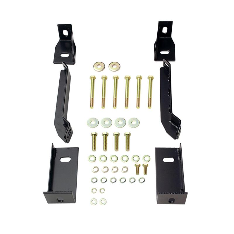2001-2014 GM 1500/HD CC E-Series 3" Round Black Nerf Step Bars - View 2 | Dirty Garage