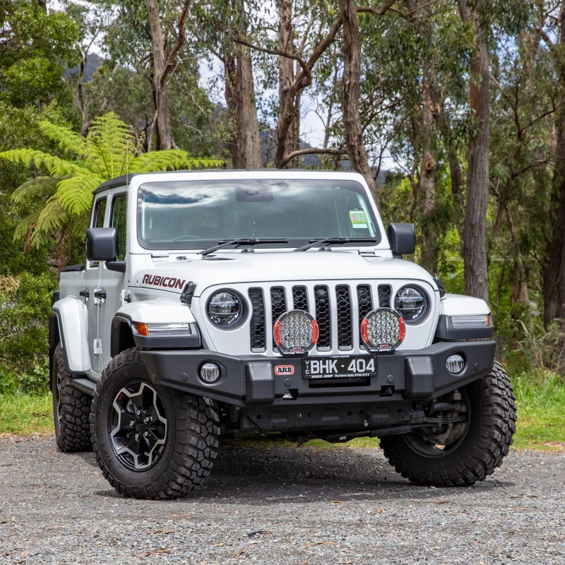 1987-2006 Wrangler YJ/ 1997-2006 Wrangler TJ Multi-fit Winch Bumper - View 3 | Dirty Garage