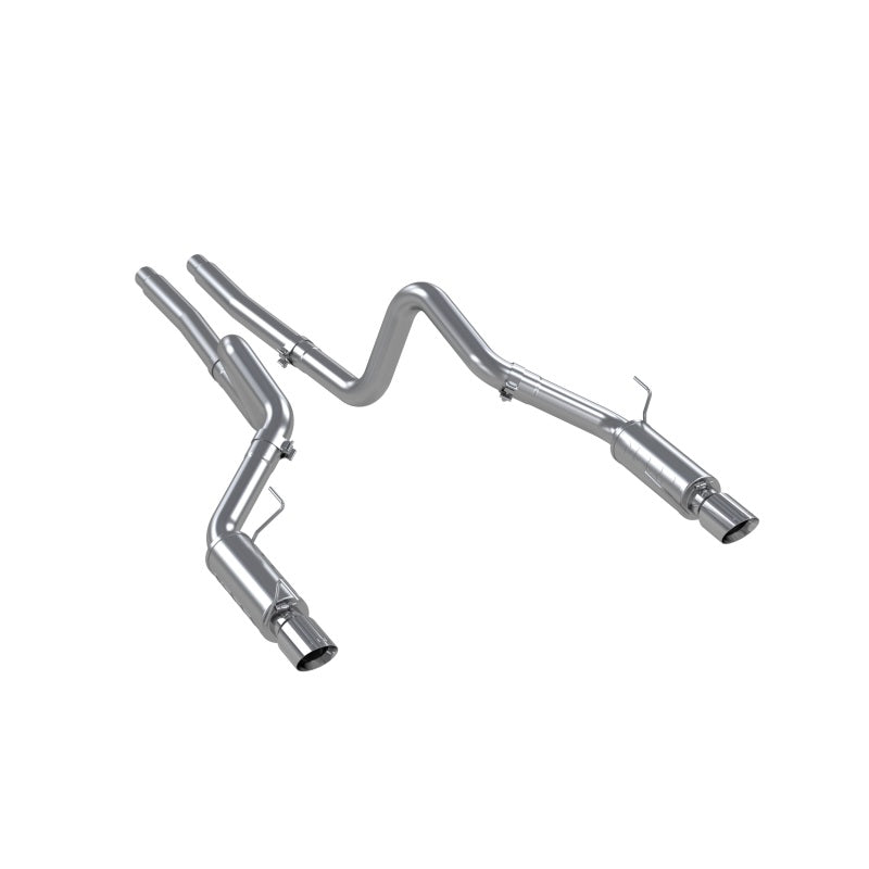 2005-2009 Mustang GT 4.6L Dual Split Rear Race Cat Back Exhaust System | Dirty Garage
