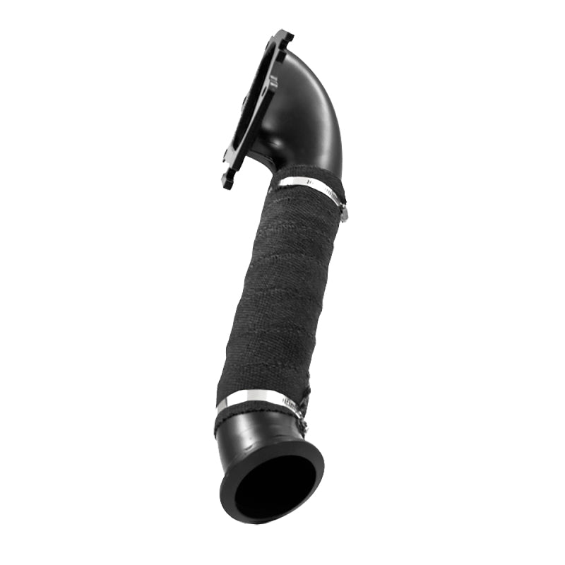 2001-2004 GM HD 6.6L Duramax 3" Turbo Down Pipe Black | Dirty Garage