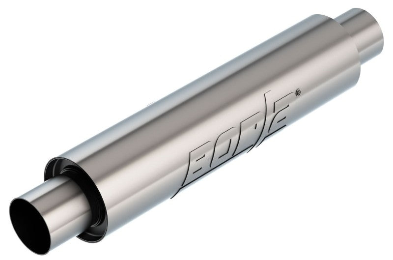Borla XR-1 Low Profile Multicore 2.5IN Outlet/Inlet / 4IN x 16IN / 21IN OAL Round Muffler - View 2 | Dirty Garage