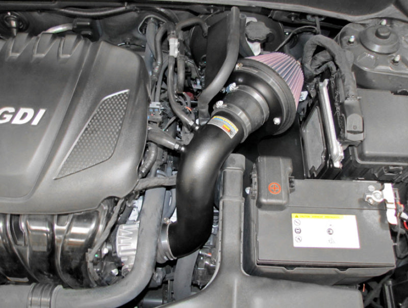 2011-2014 Sonata 2.4L L4/2013-2015 Optima 2.4L L4 Typhoon Short Ram Intake - View 5 | Dirty Garage