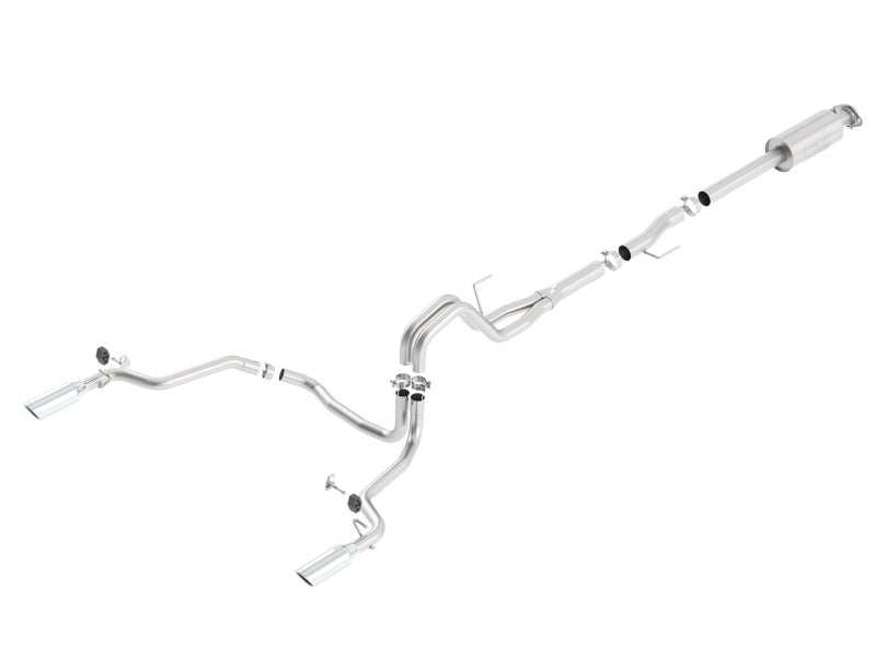 Borla 15-16 Ford F-150 3.5L EcoBoost Ext. Cab Std. Bed Catback Exhaust ATAK Single Split Rear Exit | Dirty Garage