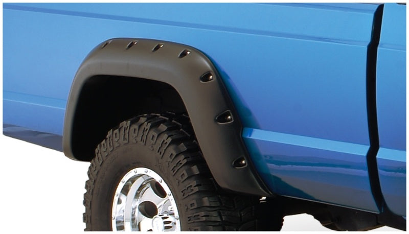 1984-2001 Cherokee 2-Door Cutout Style Fender Flares 4pc - Black | Dirty Garage