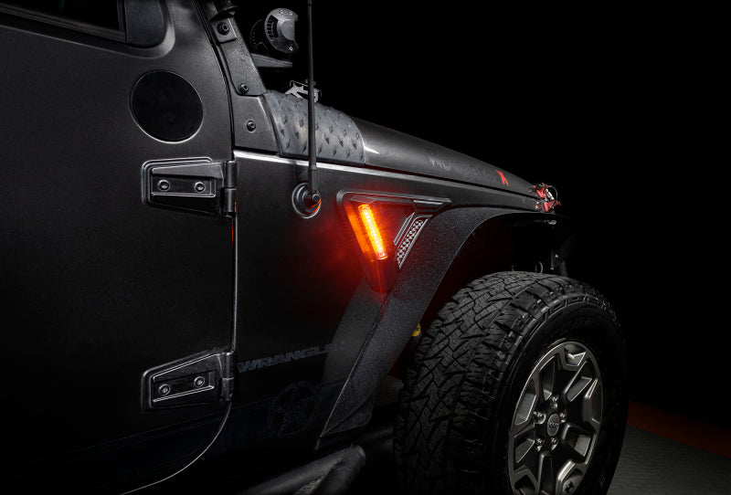 2007-2018 Wrangler Sidetrack LED System - View 2 | Dirty Garage