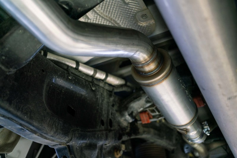 2019-2020 Ram 1500 3" Single In/Out Muffler Replacement High Flow T409 - View 2 | Dirty Garage