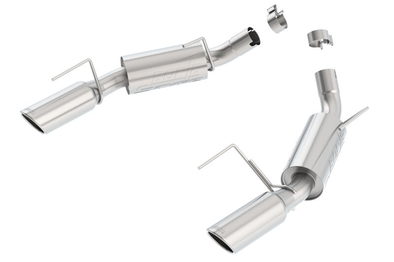 Borla 2010 Mustang GT 4.6L S-type Exhaust (rear section only) - View 3 | Dirty Garage