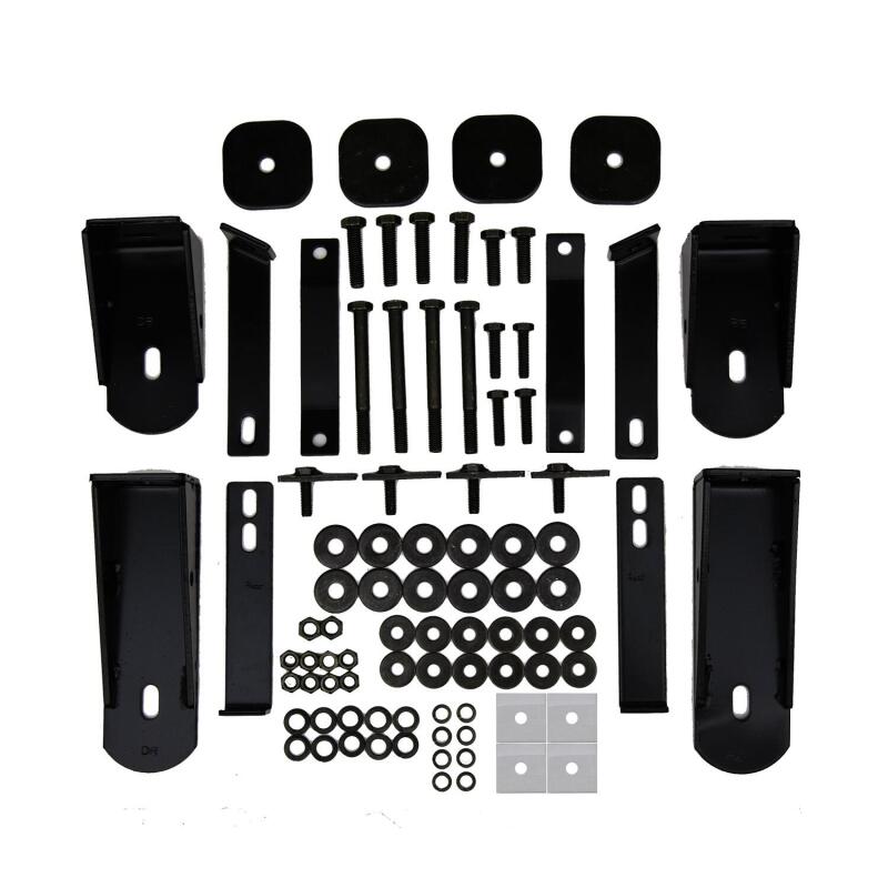 2002-2009 Dodge Ram 1500 Standard Cab E-Series 3" Round Black Nerf Step Bars - View 3 | Dirty Garage
