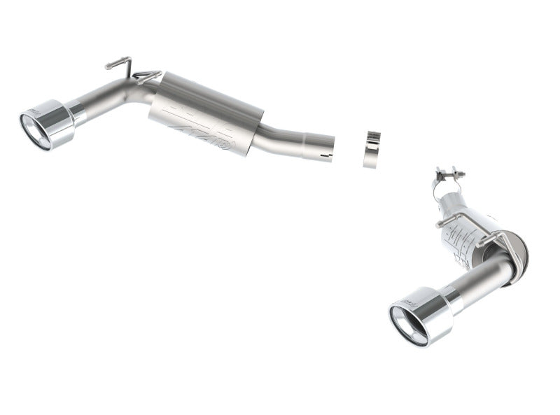 Borla 14-15 Camaro SS 6.2L V8 RWD Single Split Rr Exit ATAK Exhaust (rear section only) | Dirty Garage