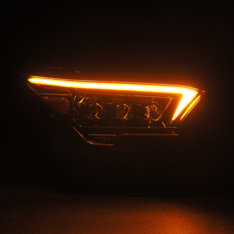 2024-2025 Tacoma Nova-Series LED Projector Alpha Black Headlights Active Light Sequential Signal DRL | Dirty Garage