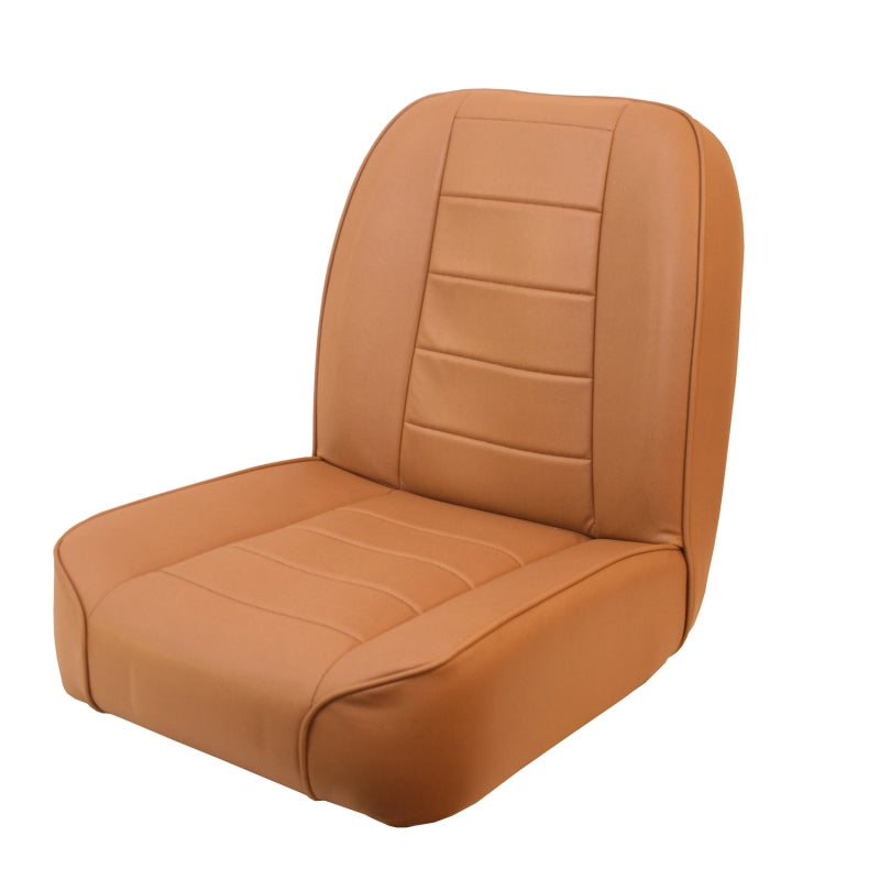 Rugged Ridge Low-Back Front Seat Non-Recline Tan 55-86 CJ | Dirty Garage