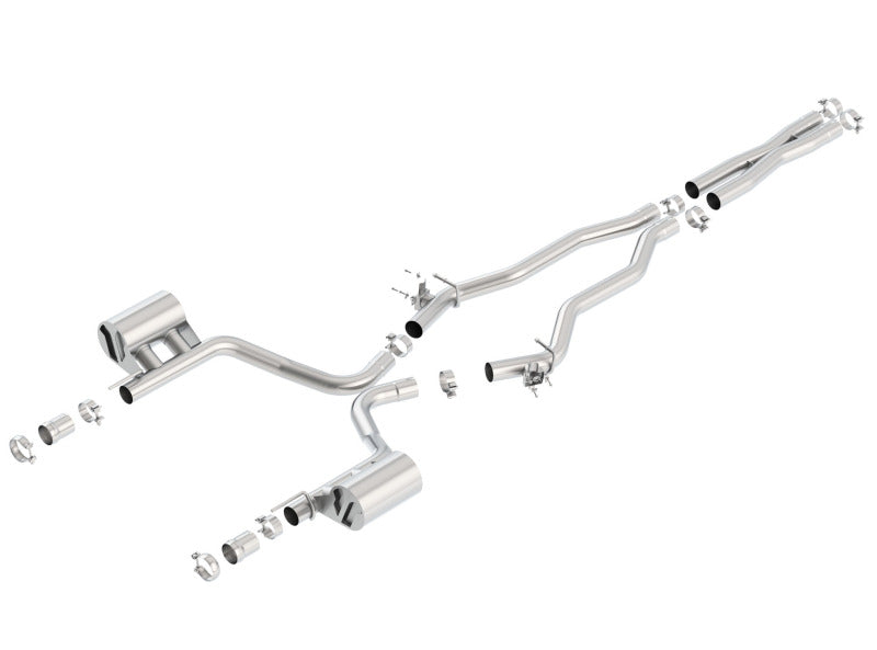 Borla 15-16 Dodge Challenger SRT/Scat Pcak 6.4L V8 ATAK Catback Exhaust | Dirty Garage