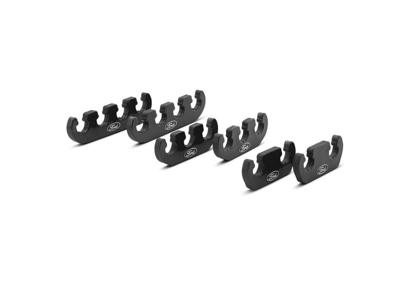Universal Wire Dividers 4 to 3 to 2 - Black w/White Ford Logo - View 4 | Dirty Garage