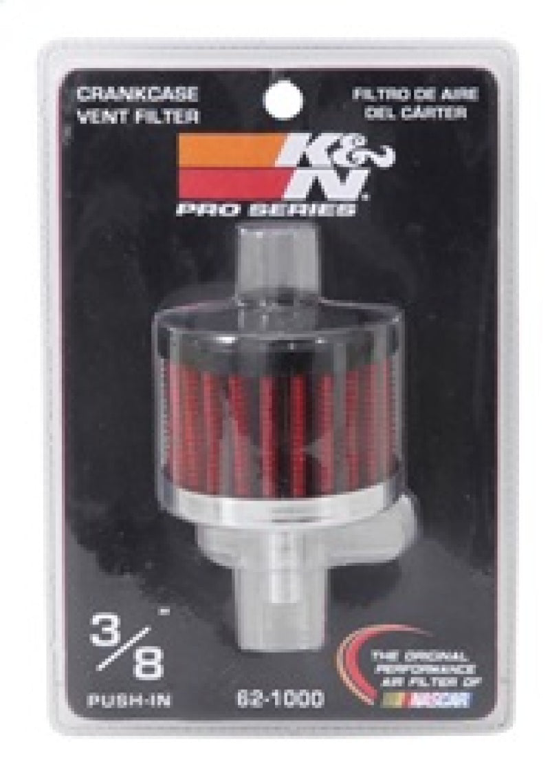 Universal Steel Base Crankcase Vent Filter 0.375in Vent OD x 2in OD x 1.5in Height - View 9 | Dirty Garage