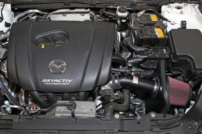 69 Series Typhoon Performance Intake Kit 2013-2014 Mazda 3 2.0L L4 - View 5 | Dirty Garage