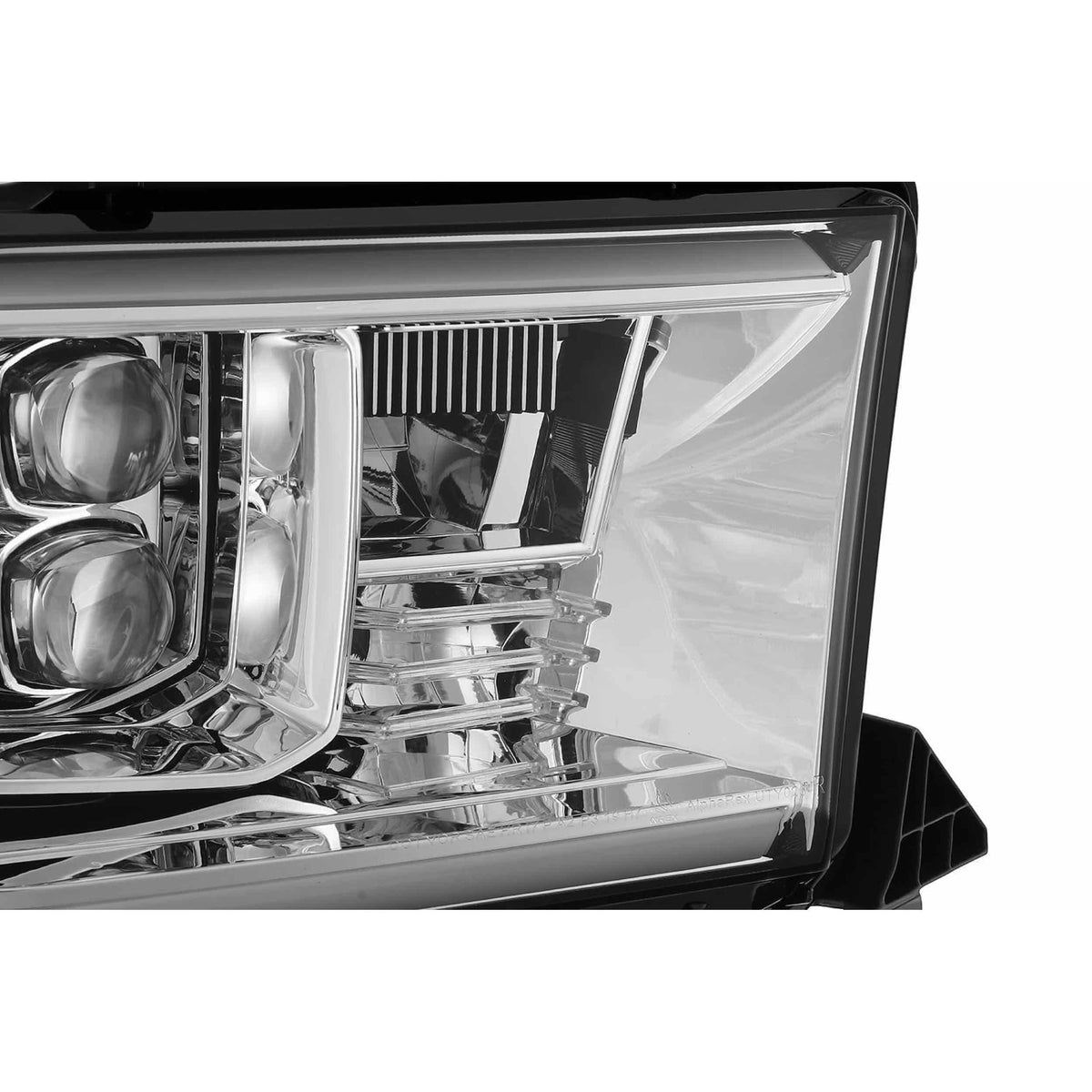 2007-2013 Tundra Nova-Series LED Alpha Black Headlights - View 9 | Dirty Garage
