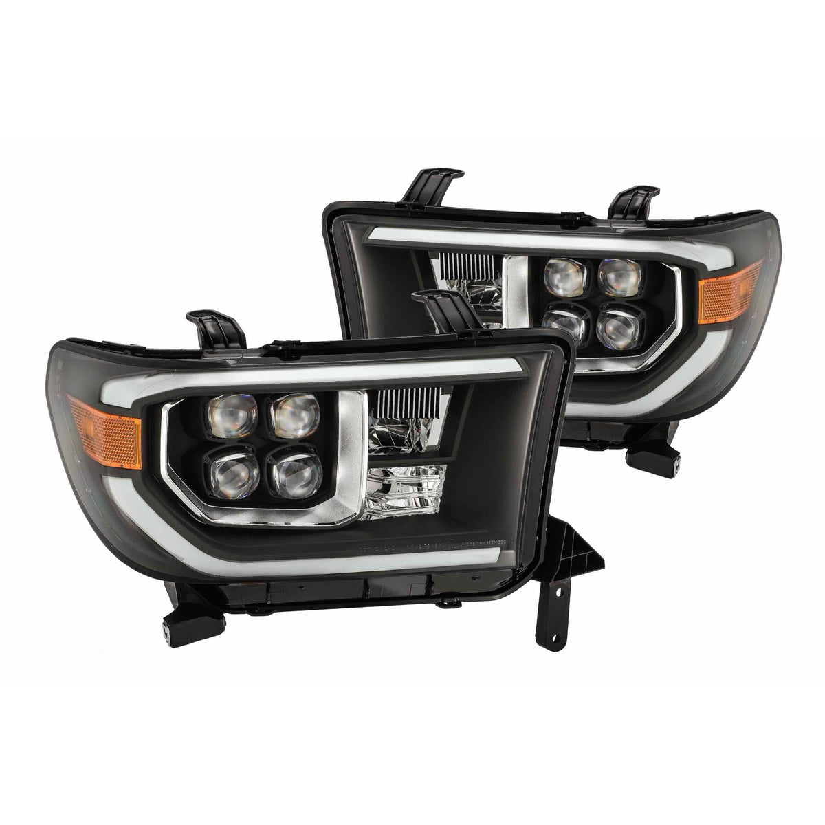 2007-2013 Tundra Nova-Series LED Alpha Black Headlights | Dirty Garage