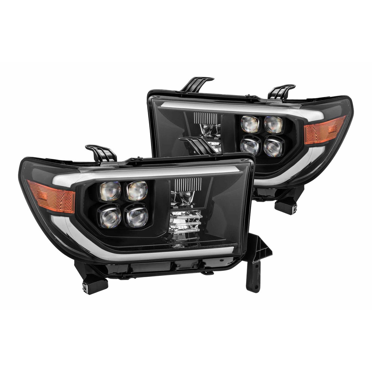 2007-2013 Tundra Nova-Series LED Black Headlights - View 2 | Dirty Garage