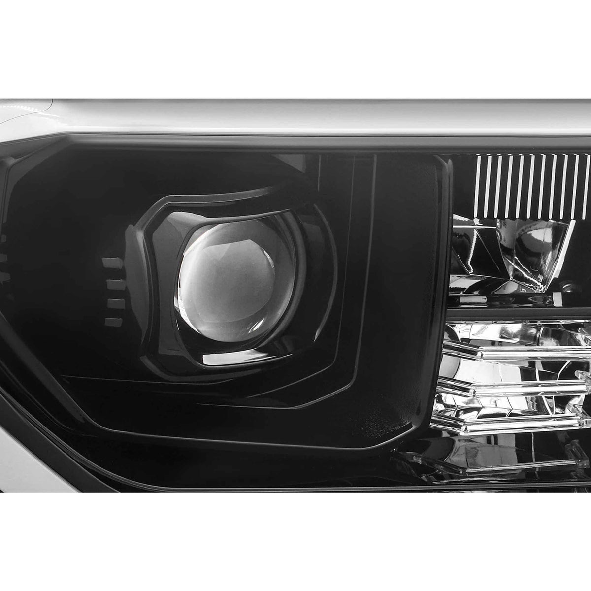 2007-2013 Tundra Pro-Series Halogen Gloss Black Headlights - View 10 | Dirty Garage