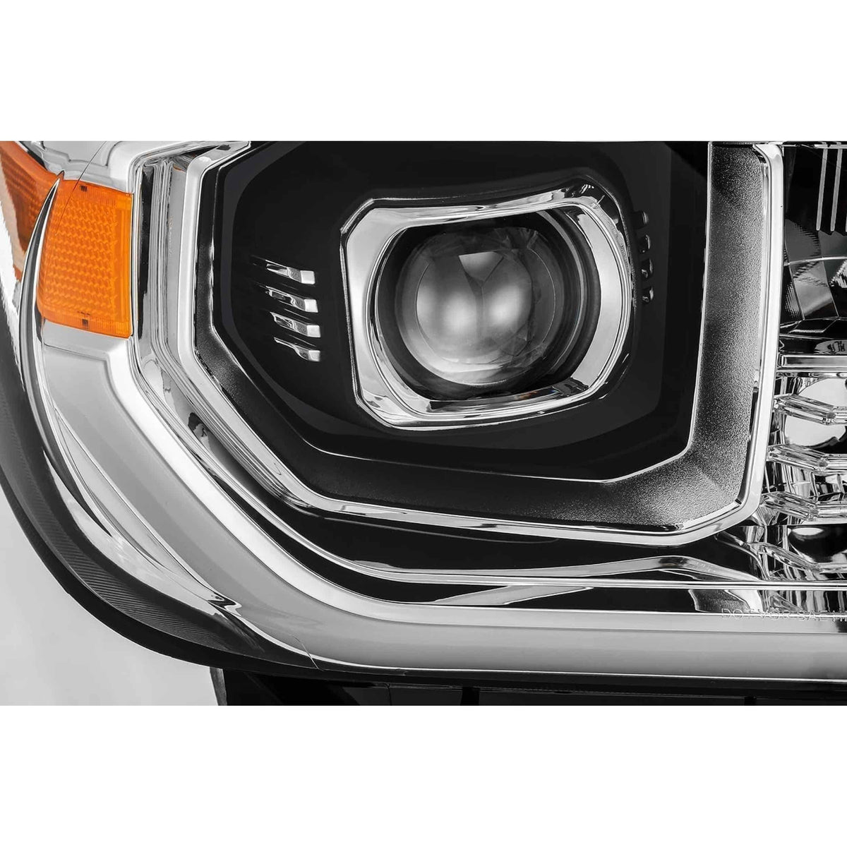 2007-2013 Tundra Pro-Series Halogen Gloss Black Headlights - View 6 | Dirty Garage