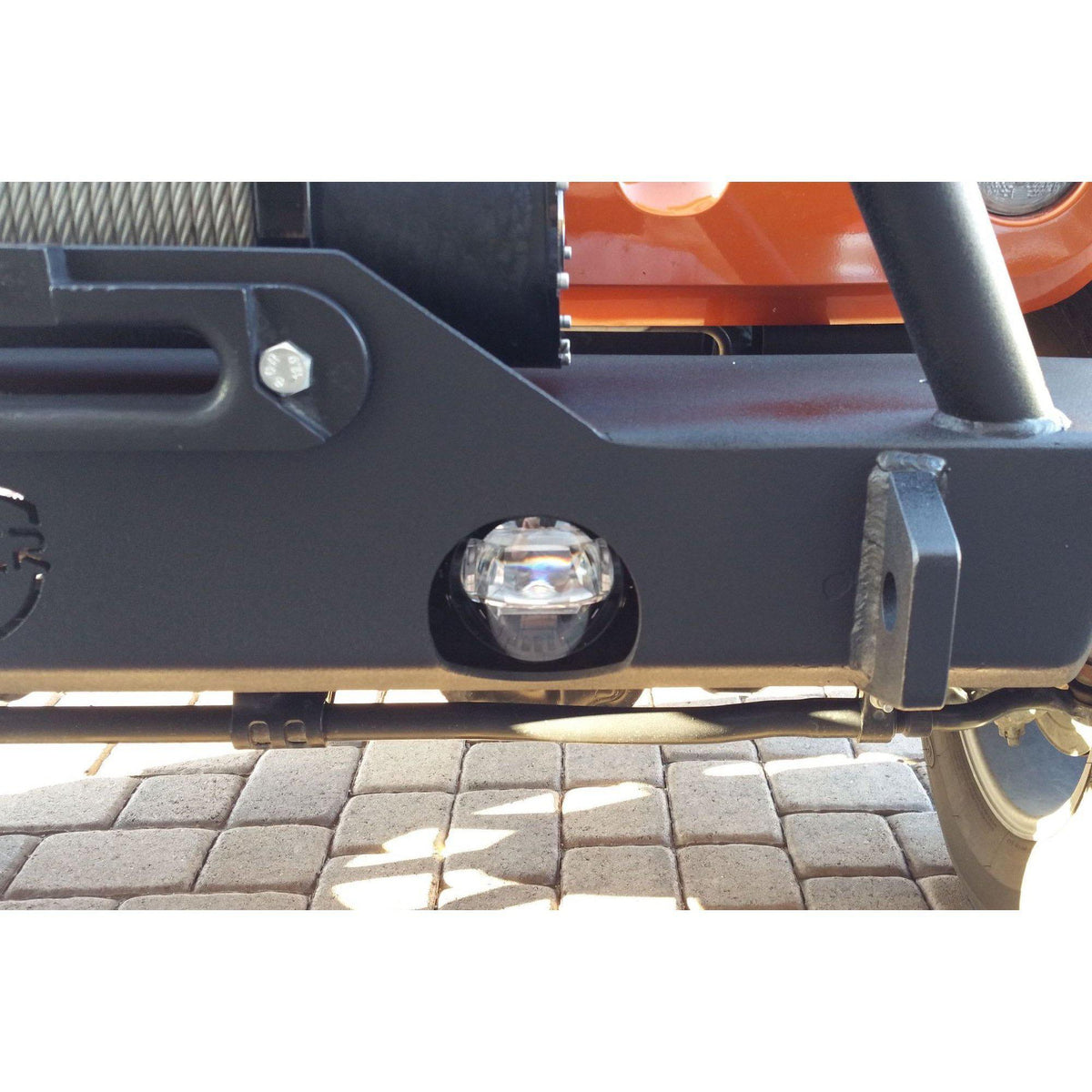2007-2017 Jeep Wrangler XB LED Black Fog Light - View 9 | Dirty Garage