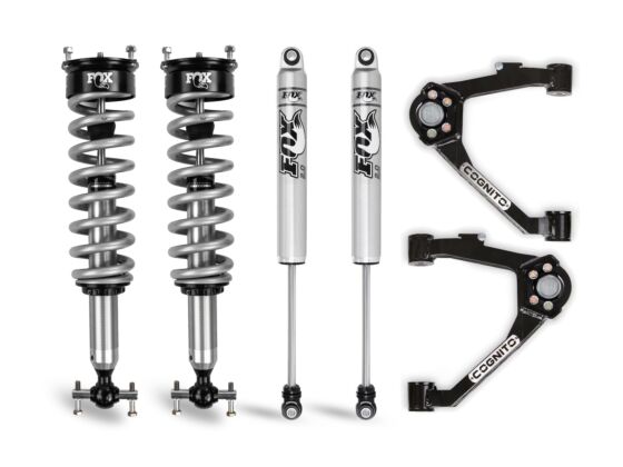 2007-2020 GM 1500 3" Performance Leveling Kit W/ Fox 2.0 Performance Series Coilover & Monotube Shocks | Dirty Garage