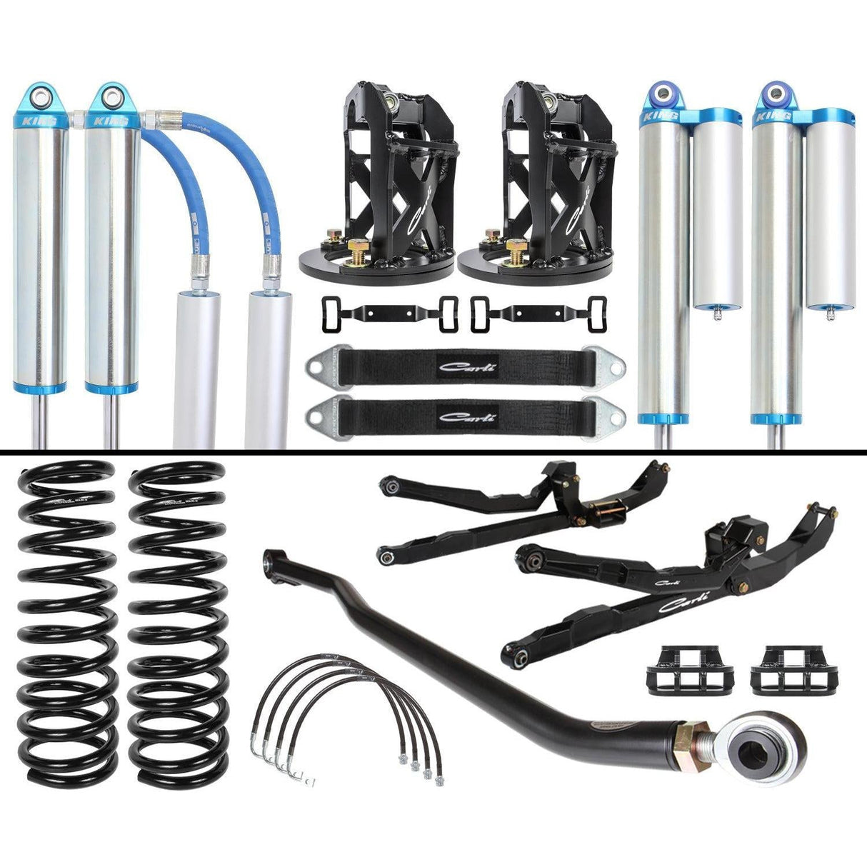 2010-2011 Ram HD 4x4 Diesel 3.0" Lift Performance 2.5 Long Arm System (CS-DPER25-10-D)