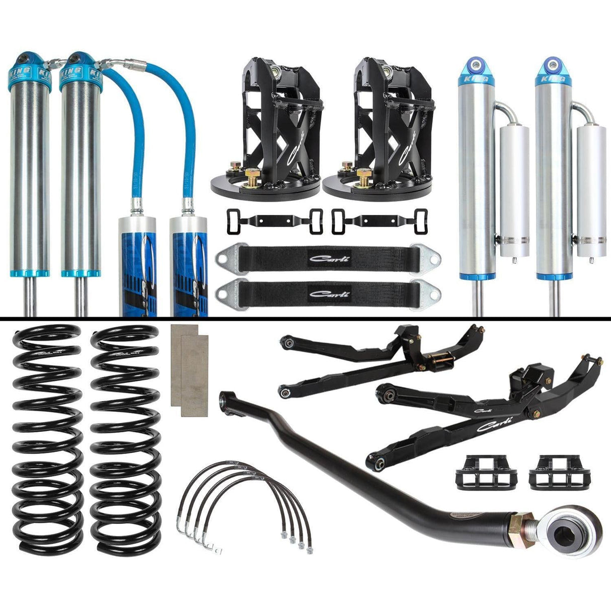 2010-2011 Ram HD 4x4 Diesel 3.0" Lift Dominator Long Arm System (CS-DD30-10-D-LA)