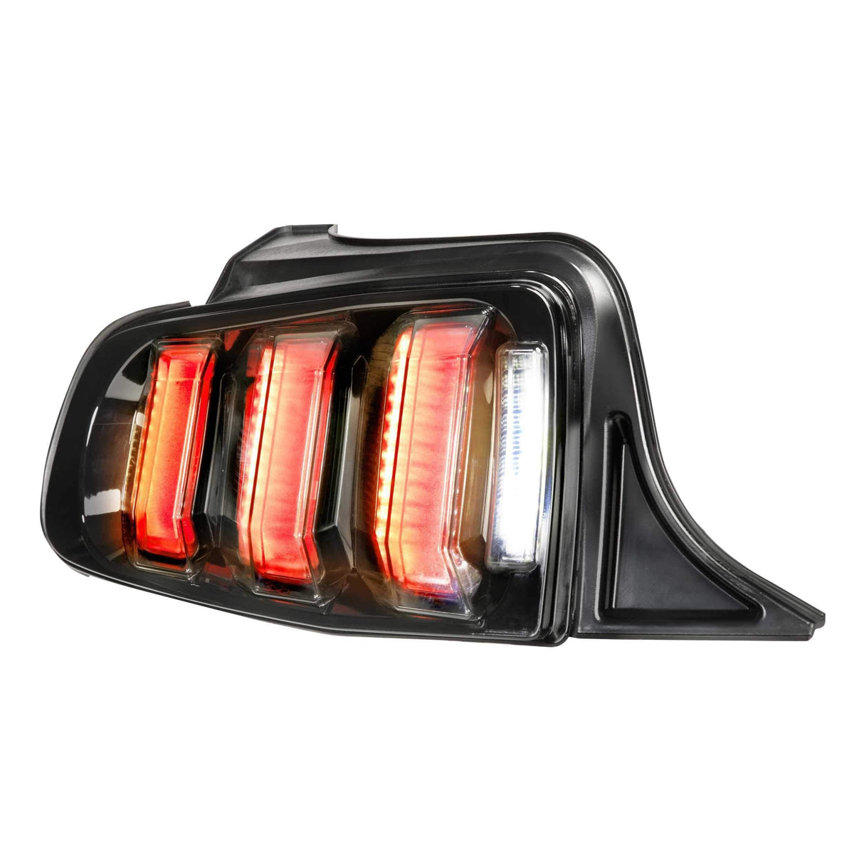 2010-2012 Ford Mustang XB LED Smoked Tail Lights (LF442.2) - View 2 | Dirty Garage