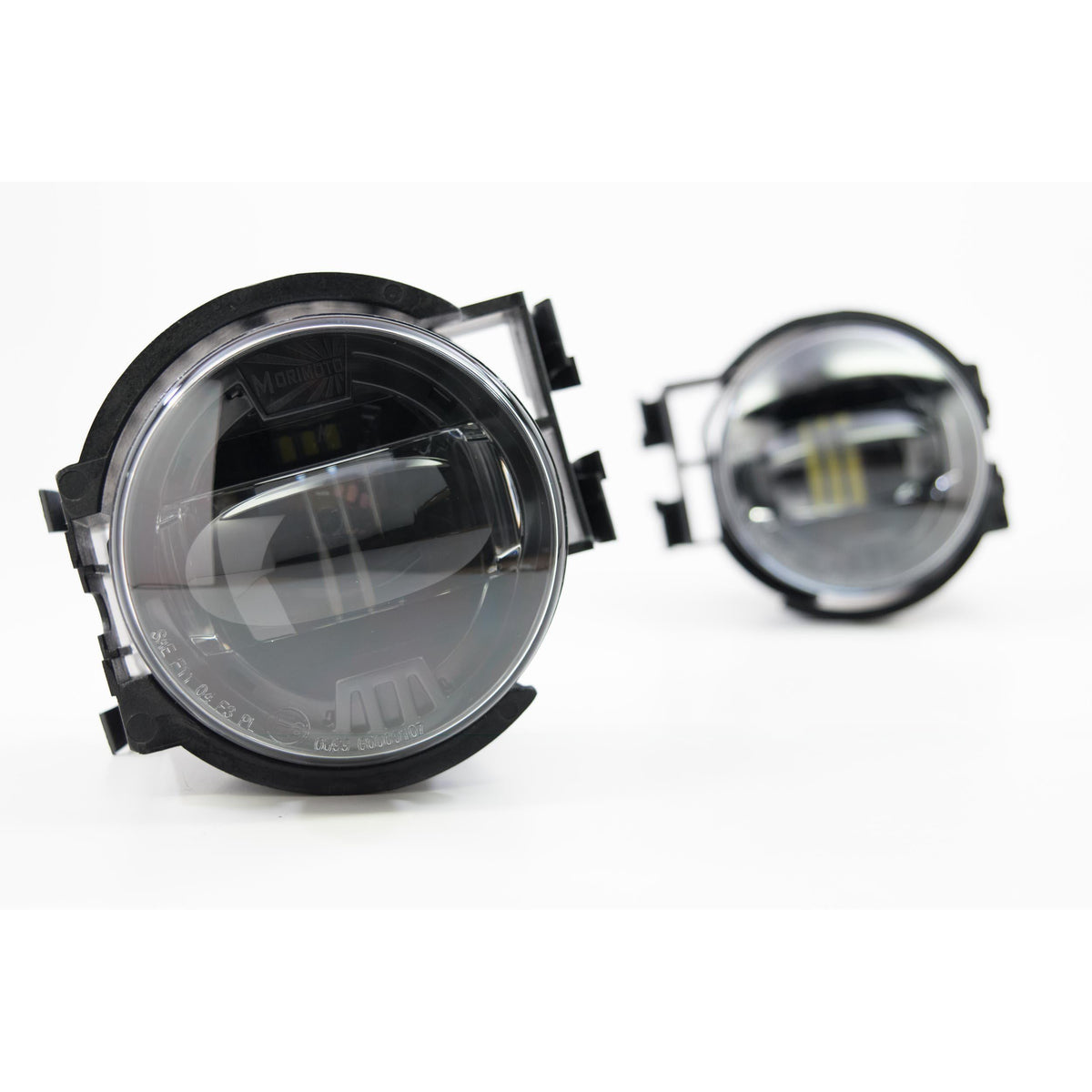 2011-2014 Subaru WRX / STI XB LED Black Fog Lights - View 3 | Dirty Garage