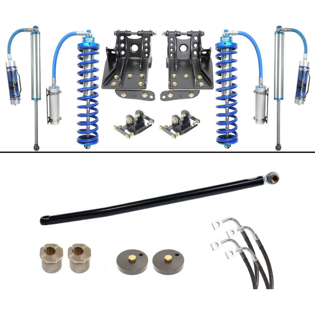 2011-2016 Super Duty 4x4 Diesel 2.5" Lift Coilover System (CS-FLVL-CO25-11)