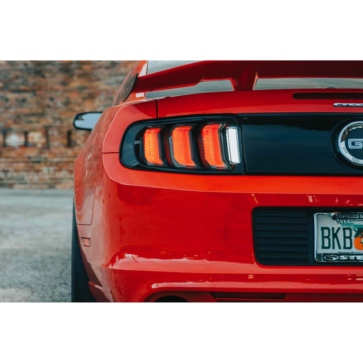 2013-2014 Mustang XB LED Smoked Tail Lights (LF422.2) - View 8 | Dirty Garage