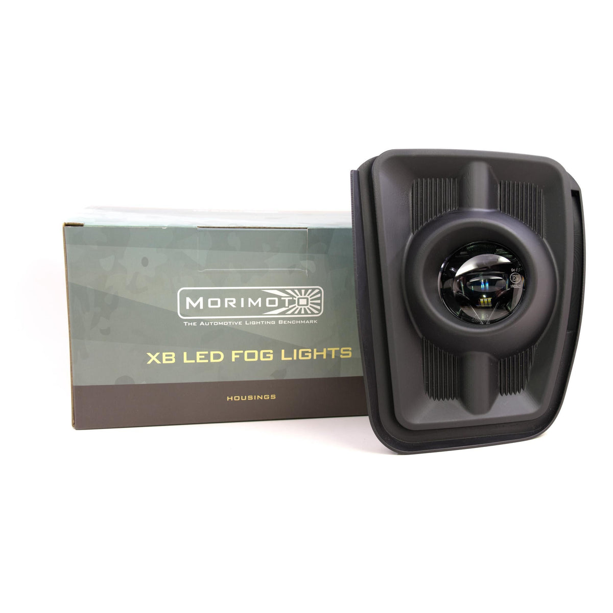 2013-2018 EcoDiesel XB LED Black Fog Lights - View 3 | Dirty Garage