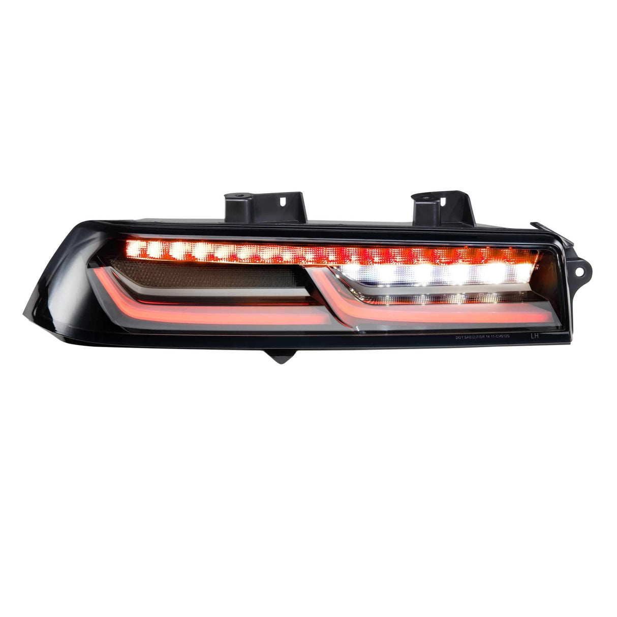 2014-2015 Chevrolet Camaro XB LED Smoked Tail Lights - View 6 | Dirty Garage