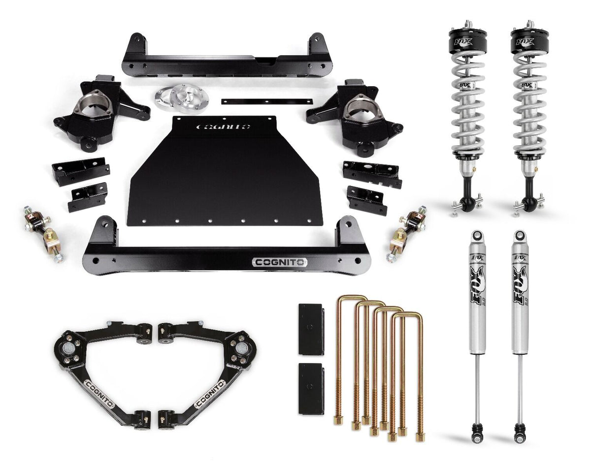 2014-2018 GM 1500 6" Performance Lift Kit W/ Fox 2.0 Performance Series IFP Coilovers & Shocks | Dirty Garage