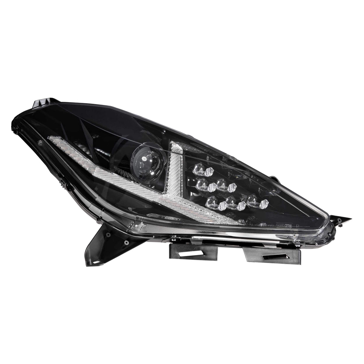 2014-2019 Corvette XB LED Black Headlights - View 2 | Dirty Garage