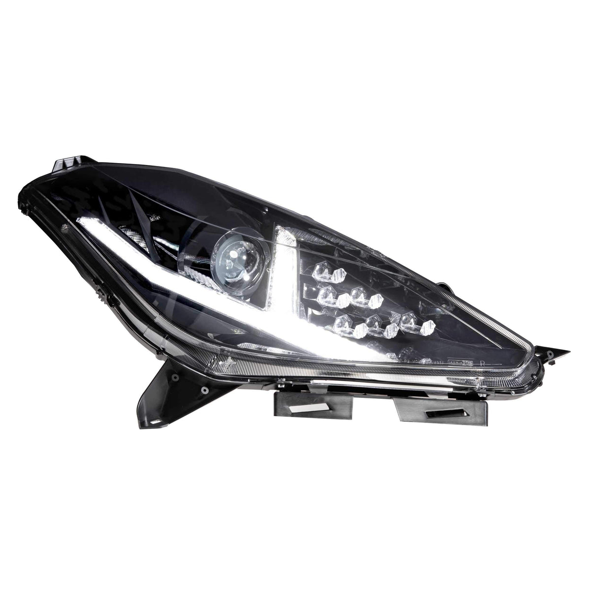 2014-2019 Corvette XB LED Black Headlights - View 3 | Dirty Garage