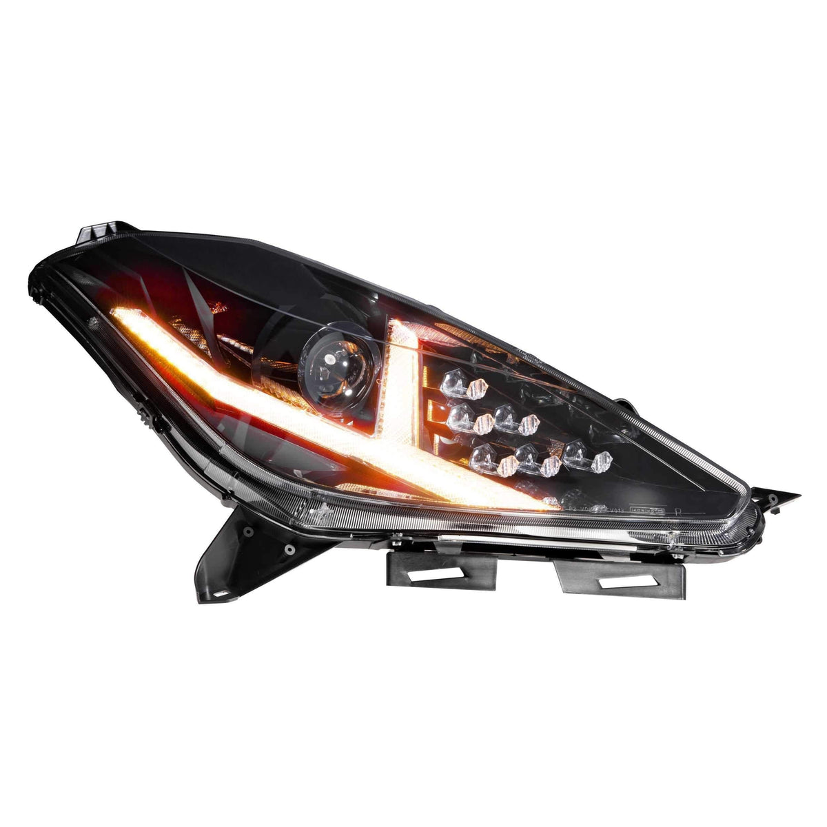 2014-2019 Corvette XB LED Black Headlights - View 5 | Dirty Garage